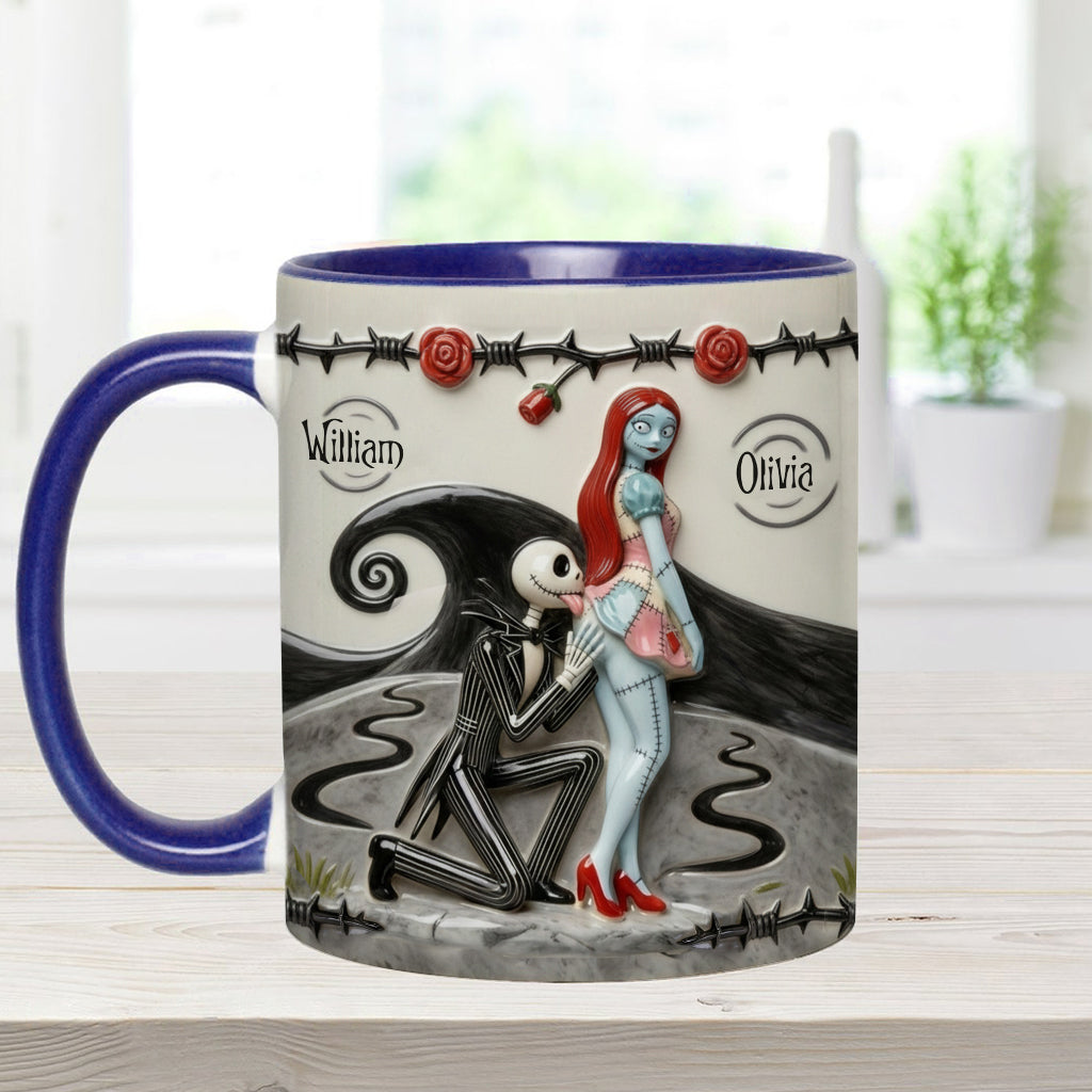 I Licked It So It's Mine - Personalized Nightmare Accent Mug & Coaster