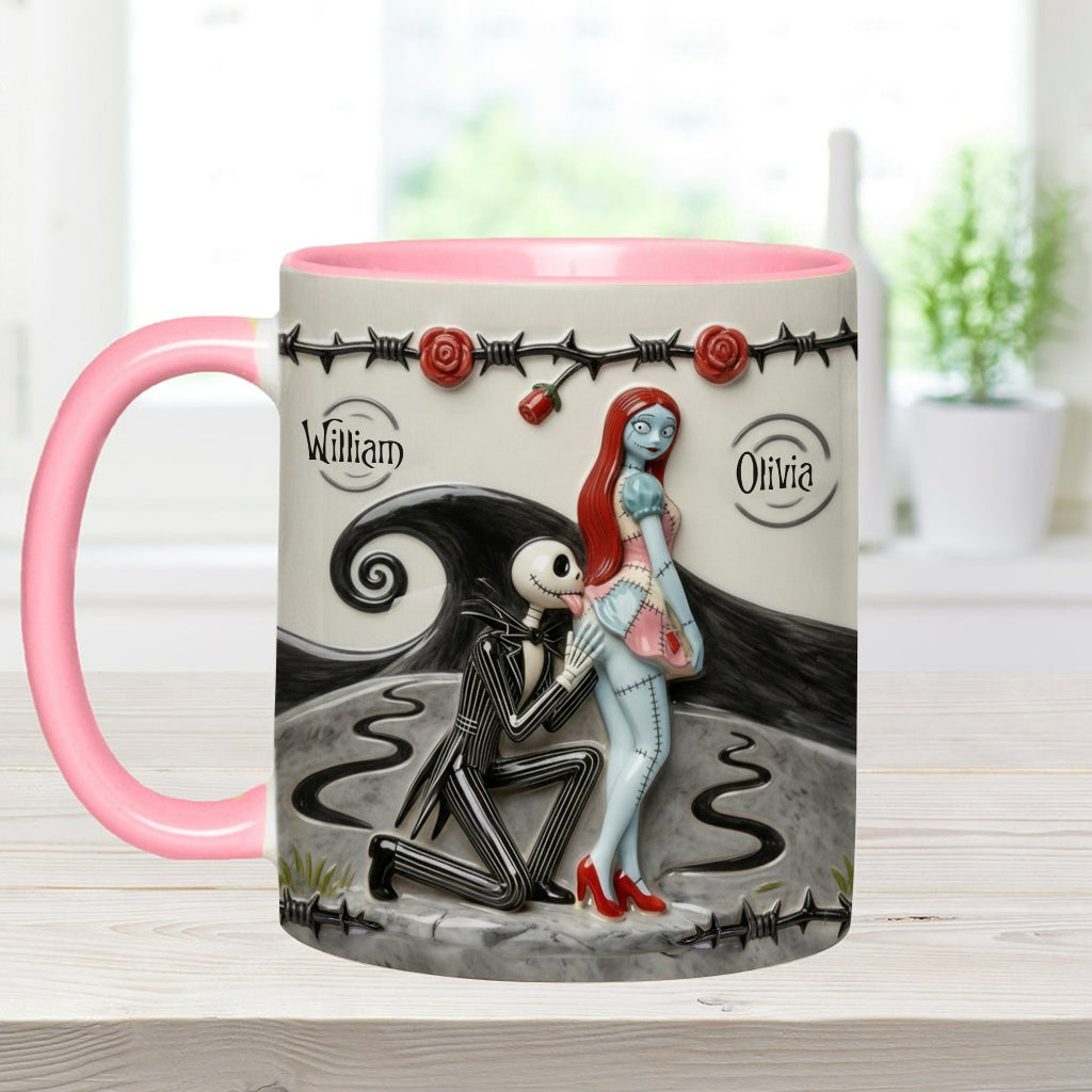 I Licked It So It's Mine - Personalized Nightmare Accent Mug & Coaster