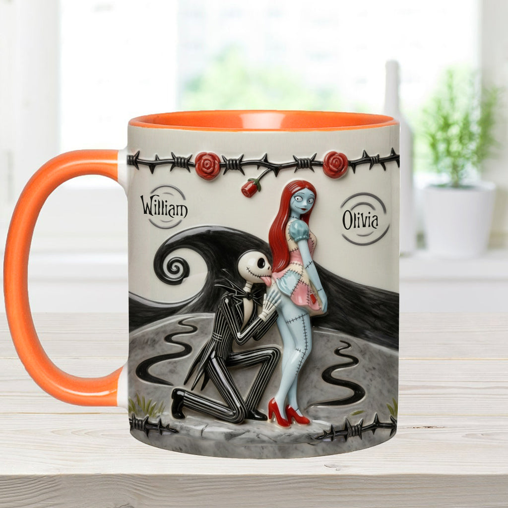 I Licked It So It's Mine - Personalized Nightmare Accent Mug & Coaster