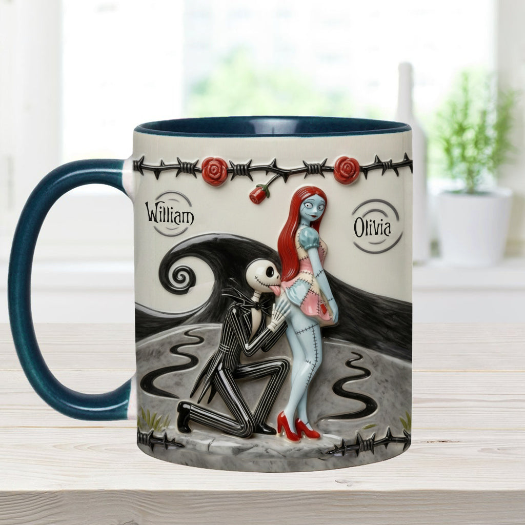 I Licked It So It's Mine - Personalized Nightmare Accent Mug & Coaster