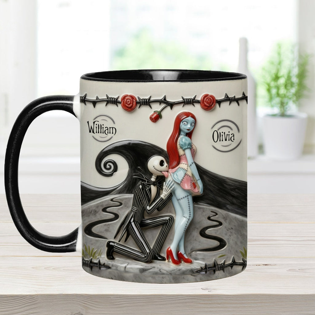 I Licked It So It's Mine - Personalized Nightmare Accent Mug & Coaster