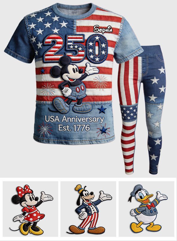 250th Anniversary - Personalized Mouse All Over Shirt
