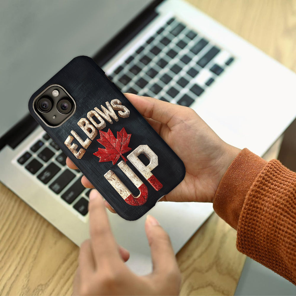 Elbows Up - Personalized Full Print Phone Case