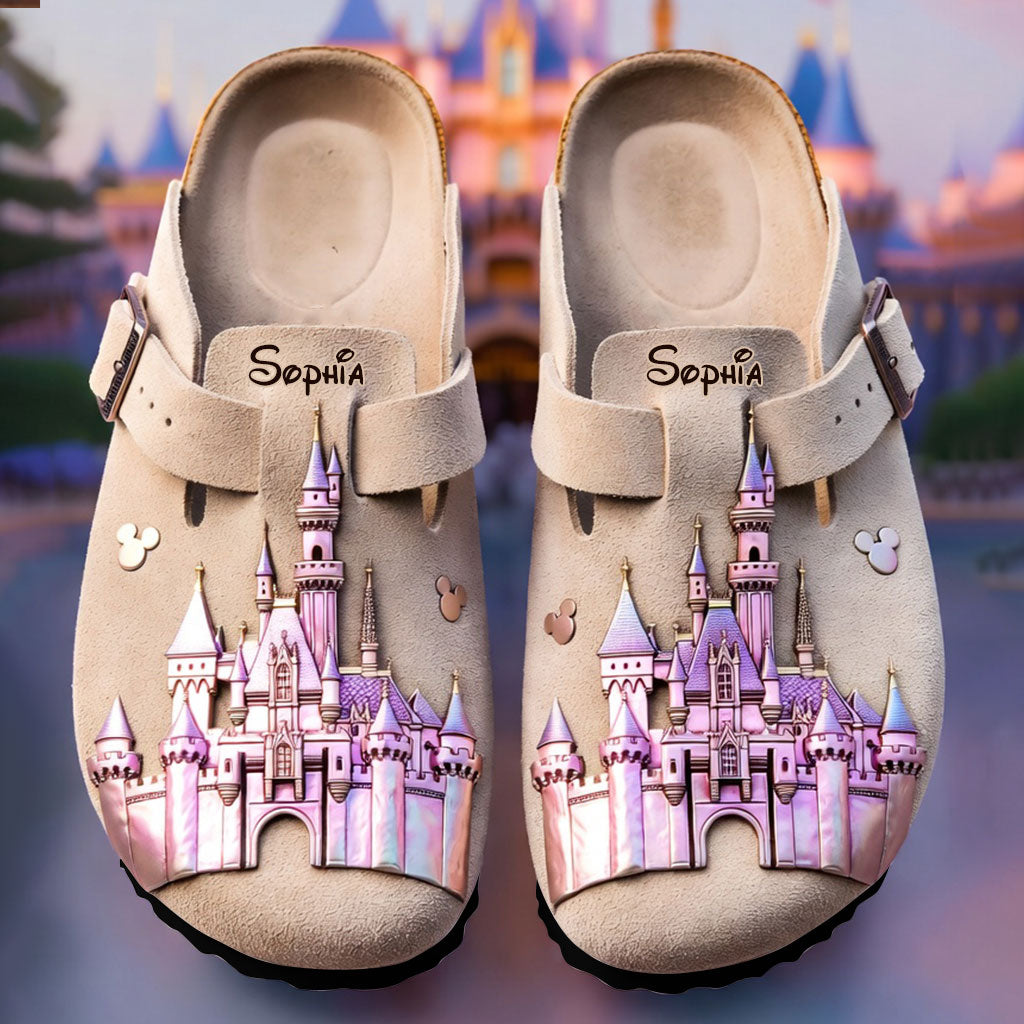 Magical Castle - Personalized Mouse Clogs With Arch Support