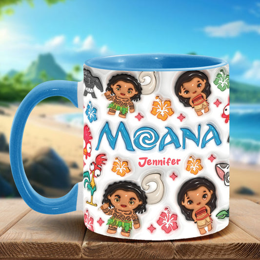 Island Princess - Personalized Accent Mug