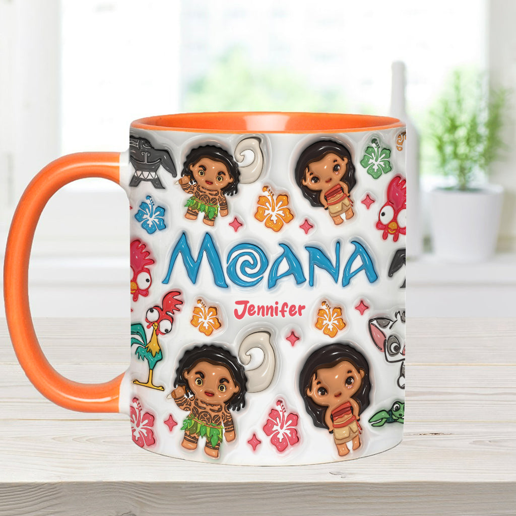 Island Princess - Personalized Accent Mug