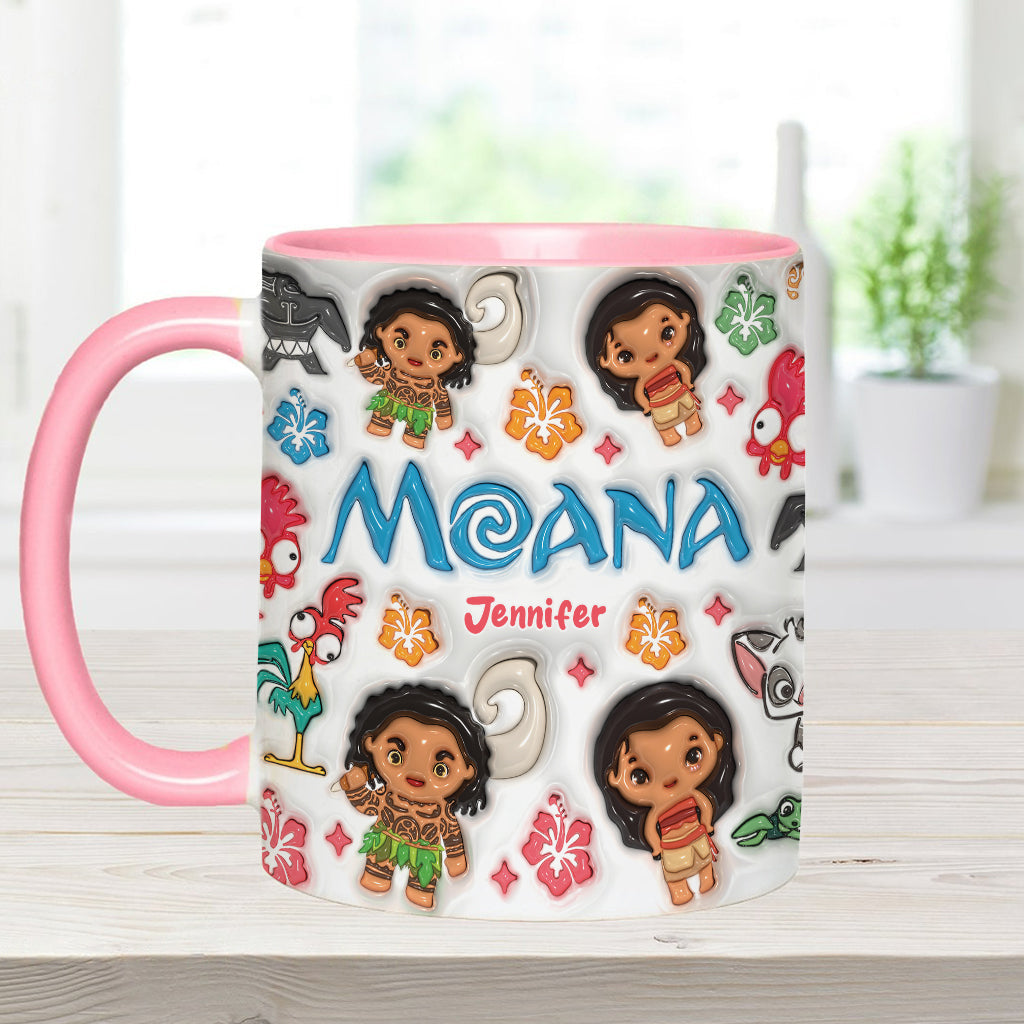 Island Princess - Personalized Accent Mug