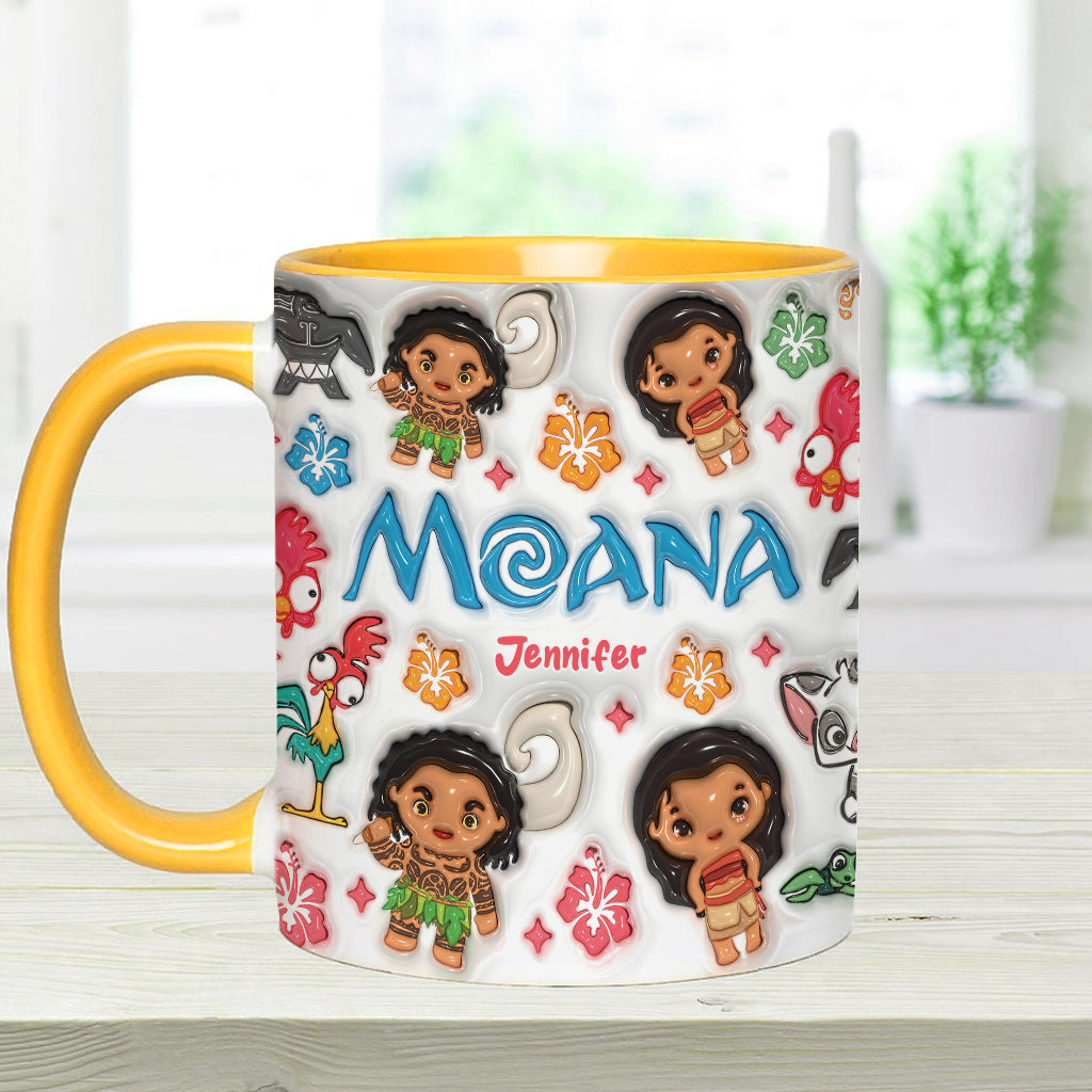 Island Princess - Personalized Accent Mug