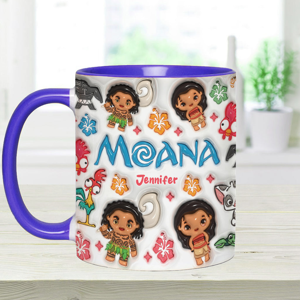 Island Princess - Personalized Accent Mug