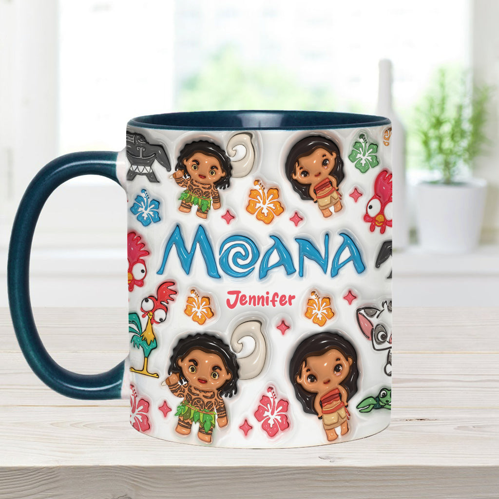 Island Princess - Personalized Accent Mug