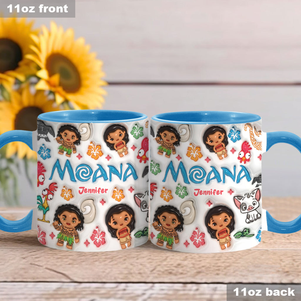 Island Princess - Personalized Accent Mug