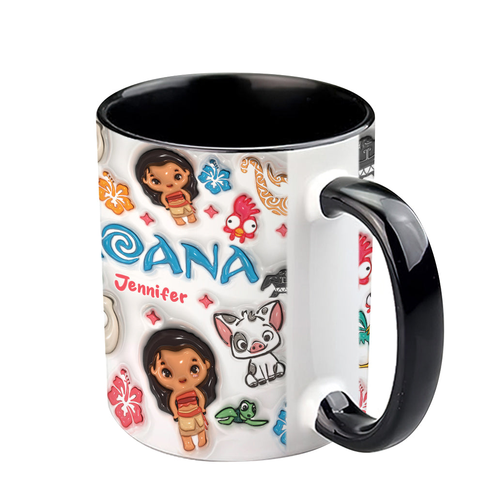 Island Princess - Personalized Accent Mug