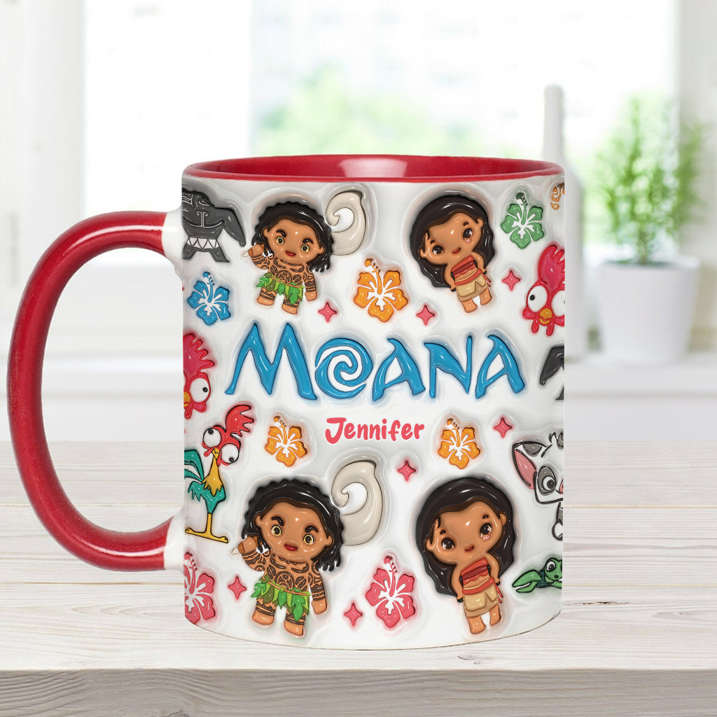 Island Princess - Personalized Accent Mug
