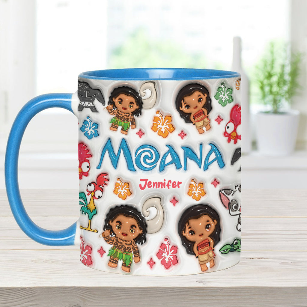Island Princess - Personalized Accent Mug