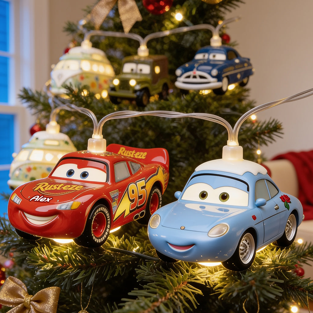 The Little Racer - Personalized Racing Lover String Lights