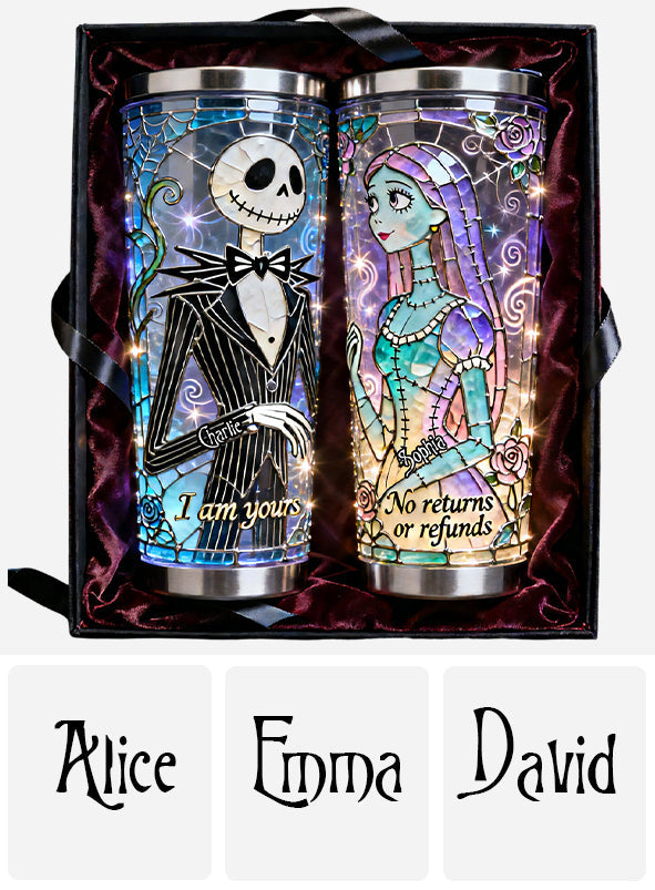 I Love You - Personalized Nightmare Tumbler