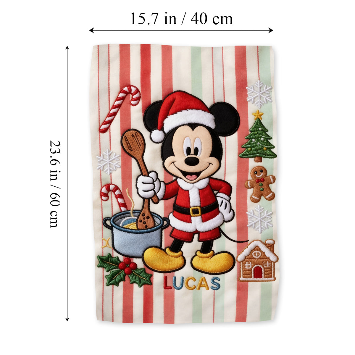 It's Beginning To Look A Lots Like Christmas - Personalized Mouse Towel