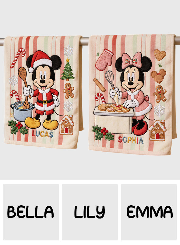 It's Beginning To Look A Lots Like Christmas - Personalized Mouse Towel