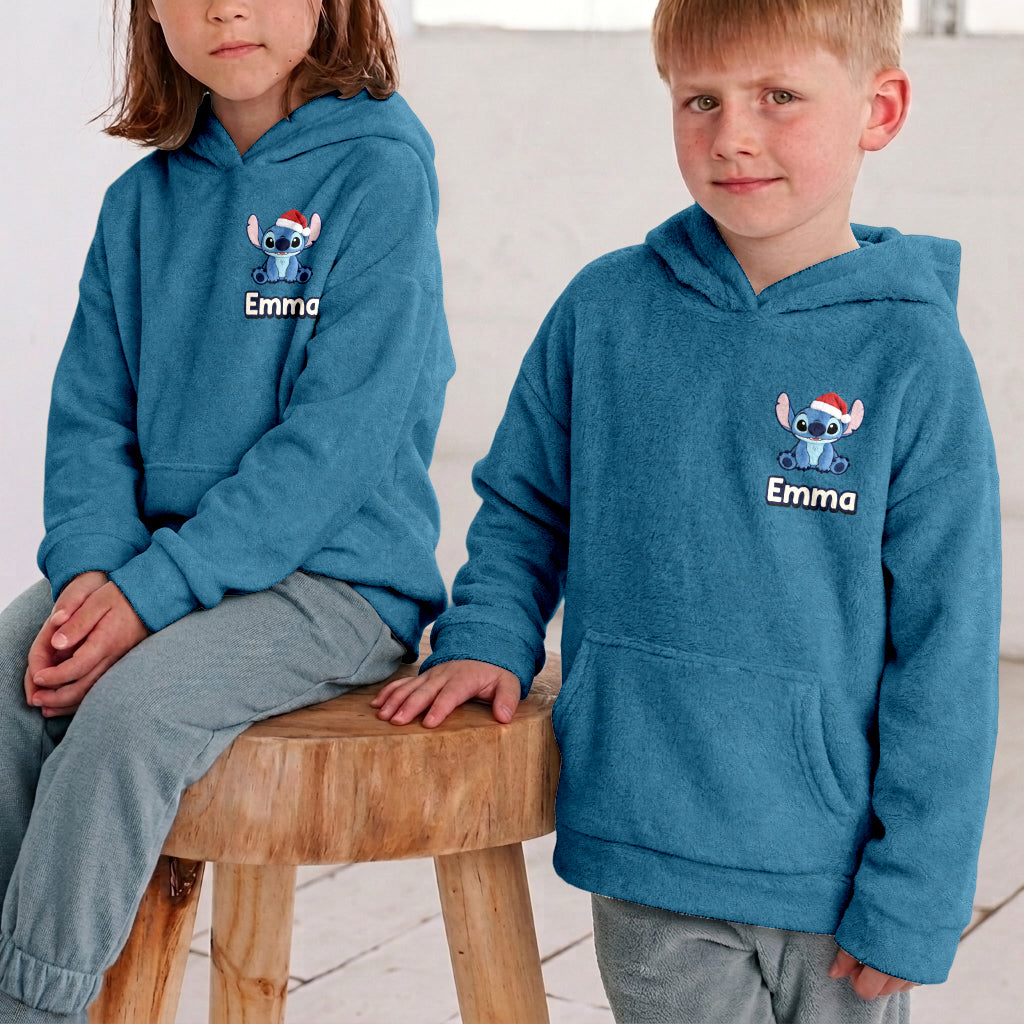 Merry Stitchmas - Personalized Ohana Fleece Hoodie