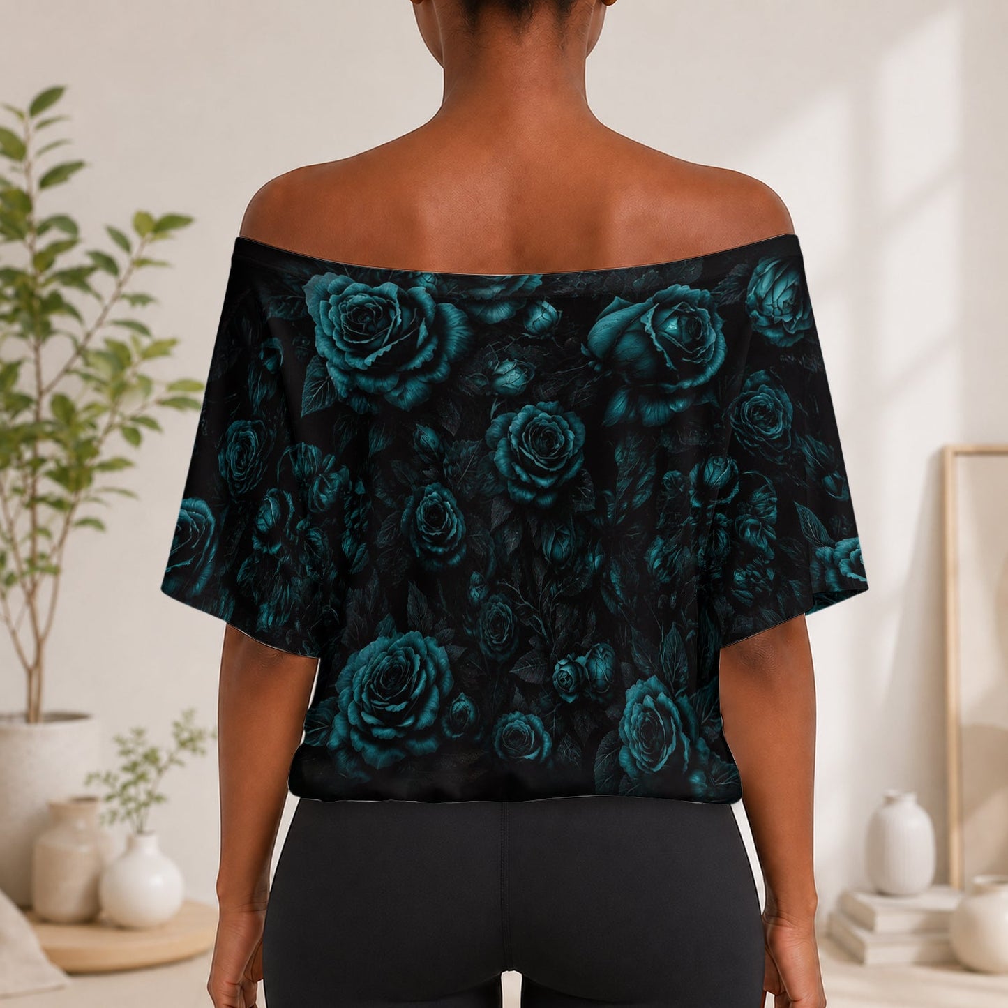 You’re Stuck With Me Forever - Personalized Nightmare Off-Shoulder Top Set