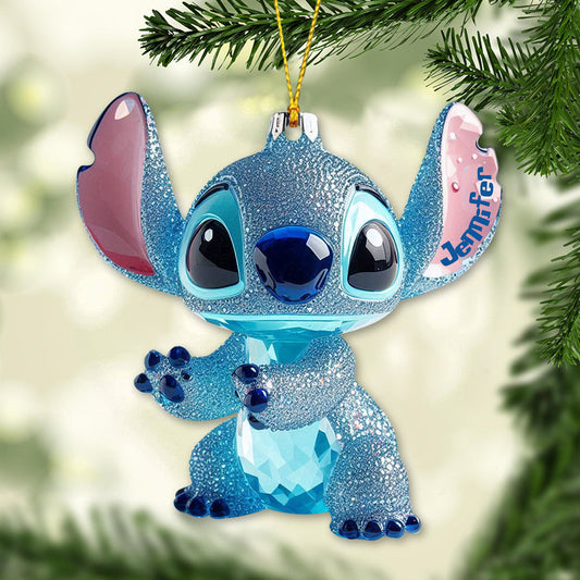 Merry Stitchmas - Personalized Ohana Ornament