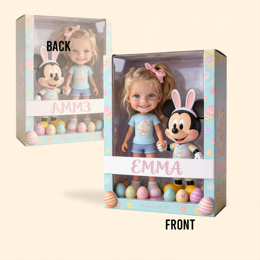 Custom Any Photo Magical Easter - Personalized Kid Custom Shaped Acrylic Plaque