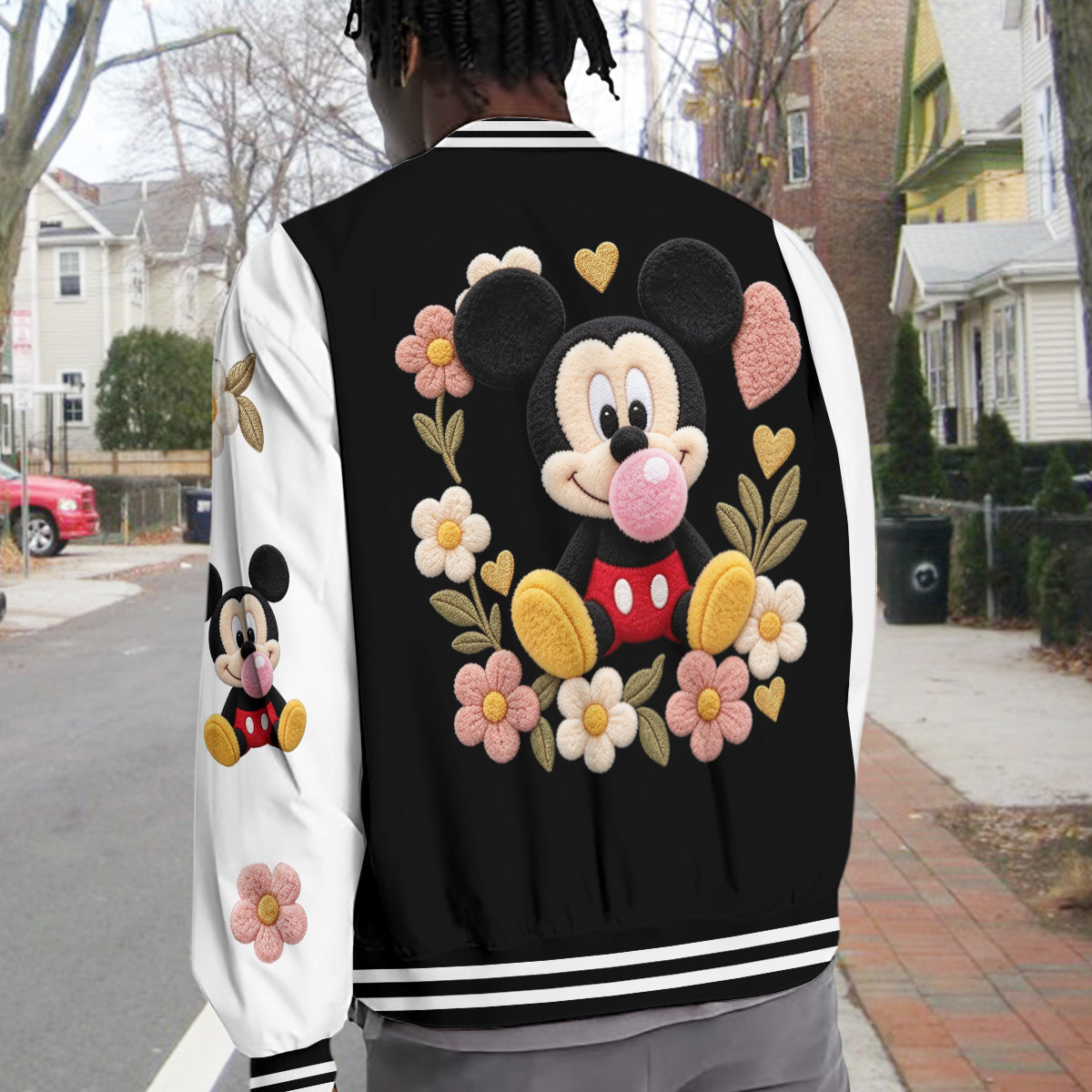 Believe In Magic - Personalized Mouse Varsity Jacket