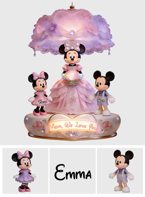 Mouse Mom - Personalized Mouse Acrylic LED Night Light