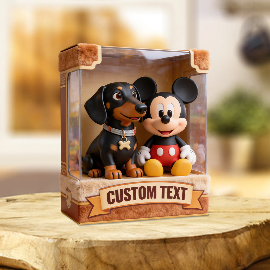 Pet Friends - Personalized Mouse Custom Shaped Acrylic Plaque