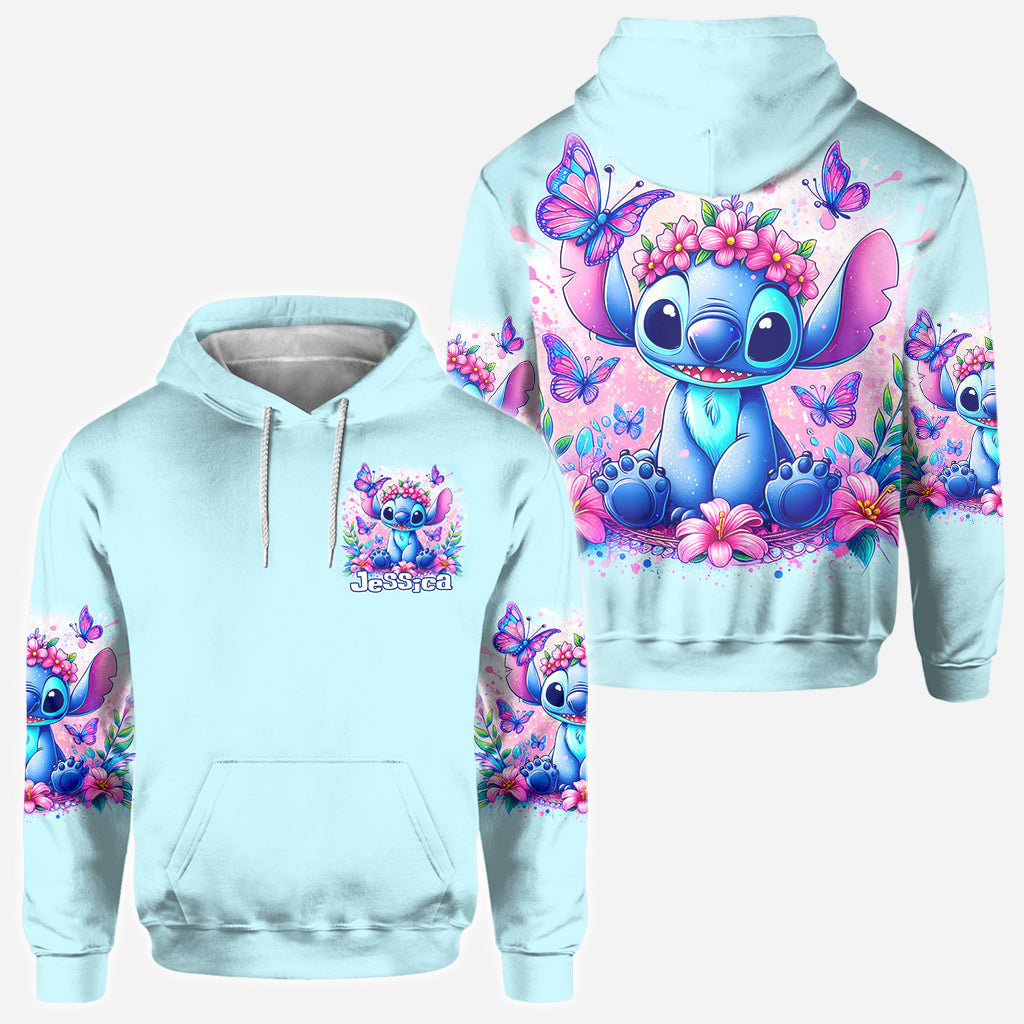 Cute Monster - Personalized Ohana All Over Shirt