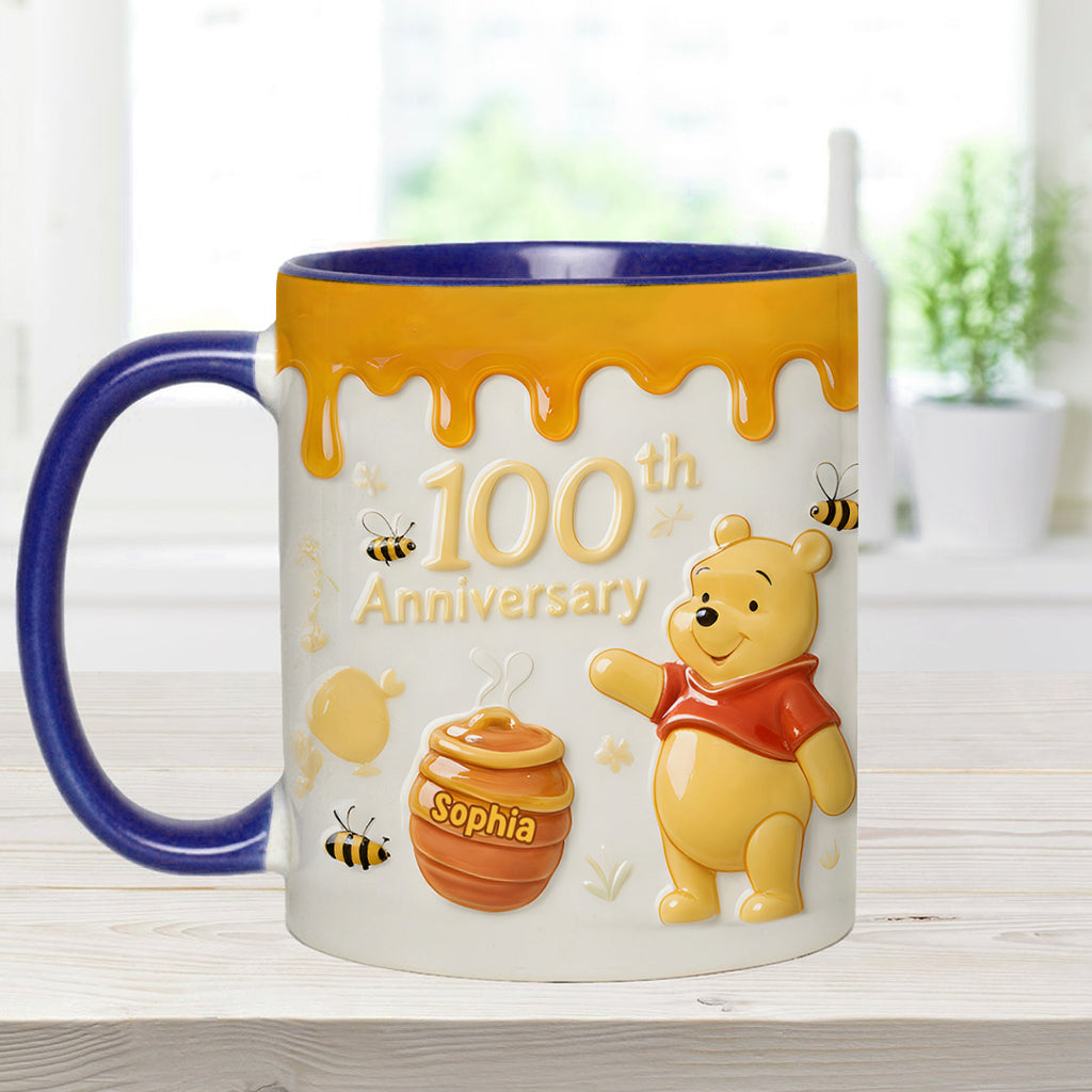 Honey Bear 100th Anniversary - Personalized Accent Mug