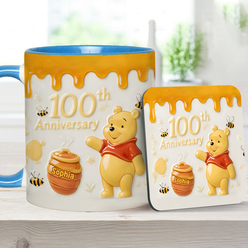 Honey Bear 100th Anniversary - Personalized Accent Mug