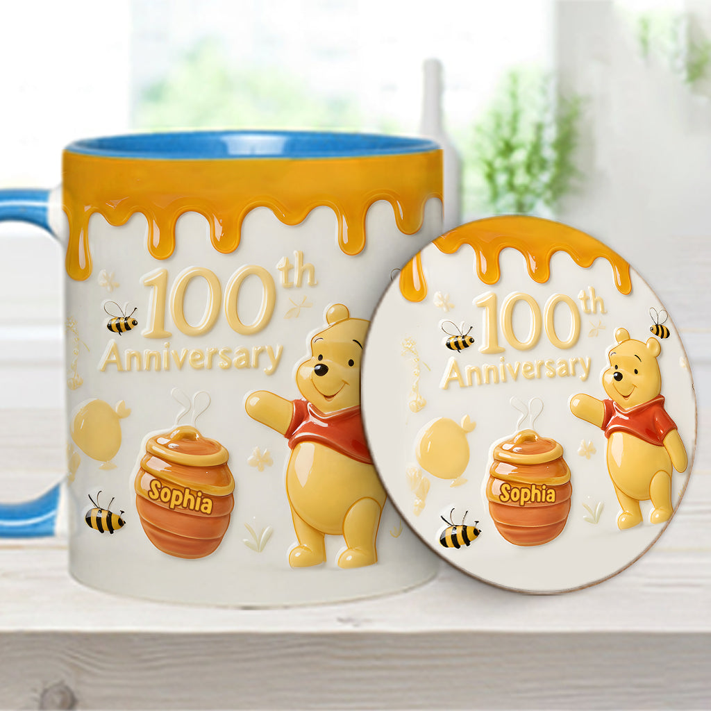 Honey Bear 100th Anniversary - Personalized Accent Mug