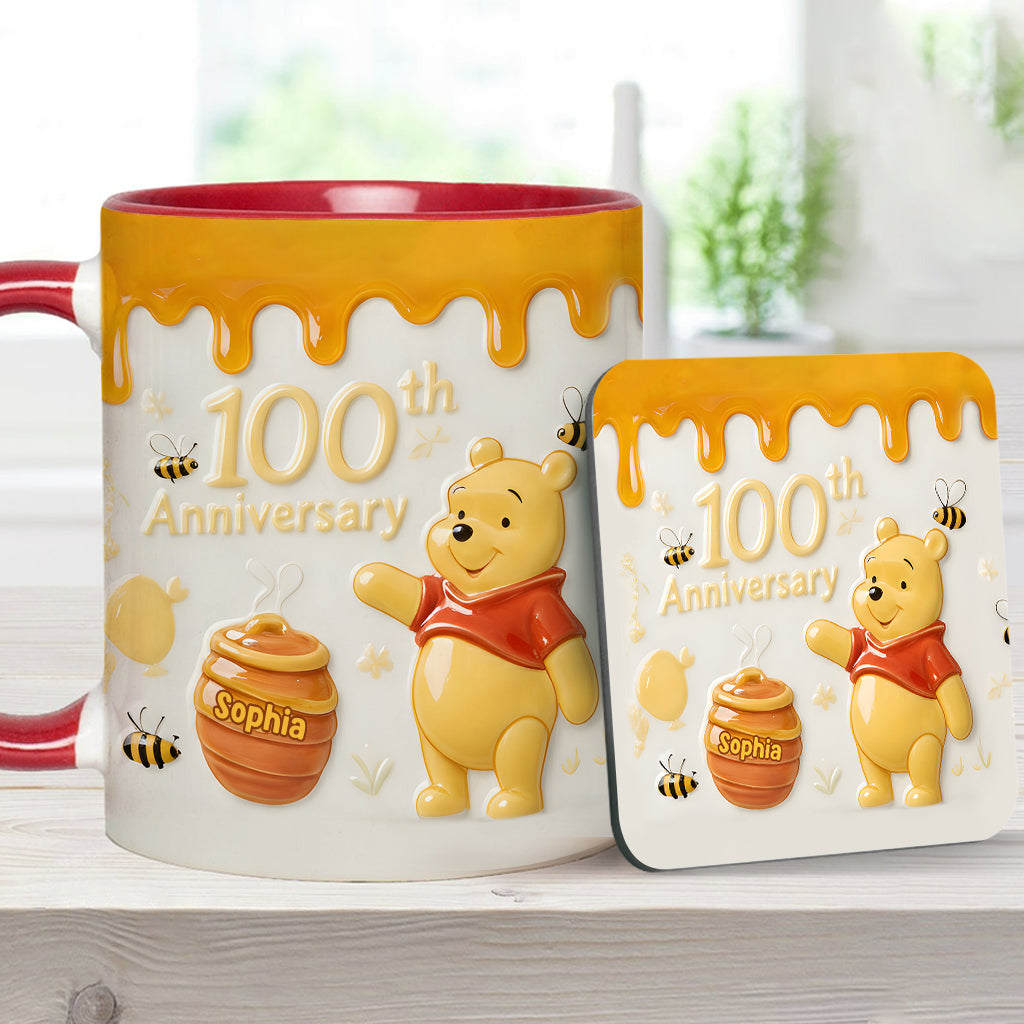 Honey Bear 100th Anniversary - Personalized Accent Mug