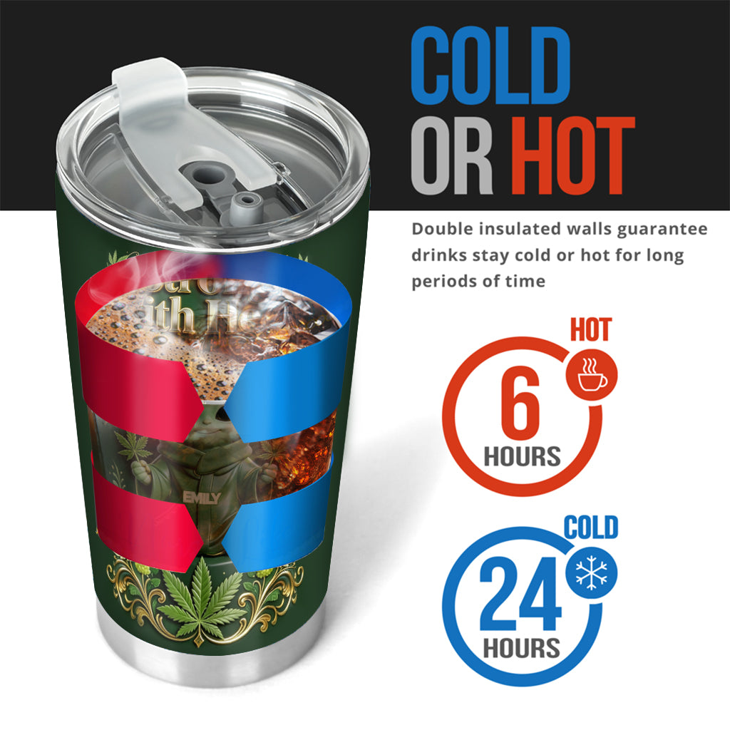 Strong With Herb - Personalized The Force Tumbler