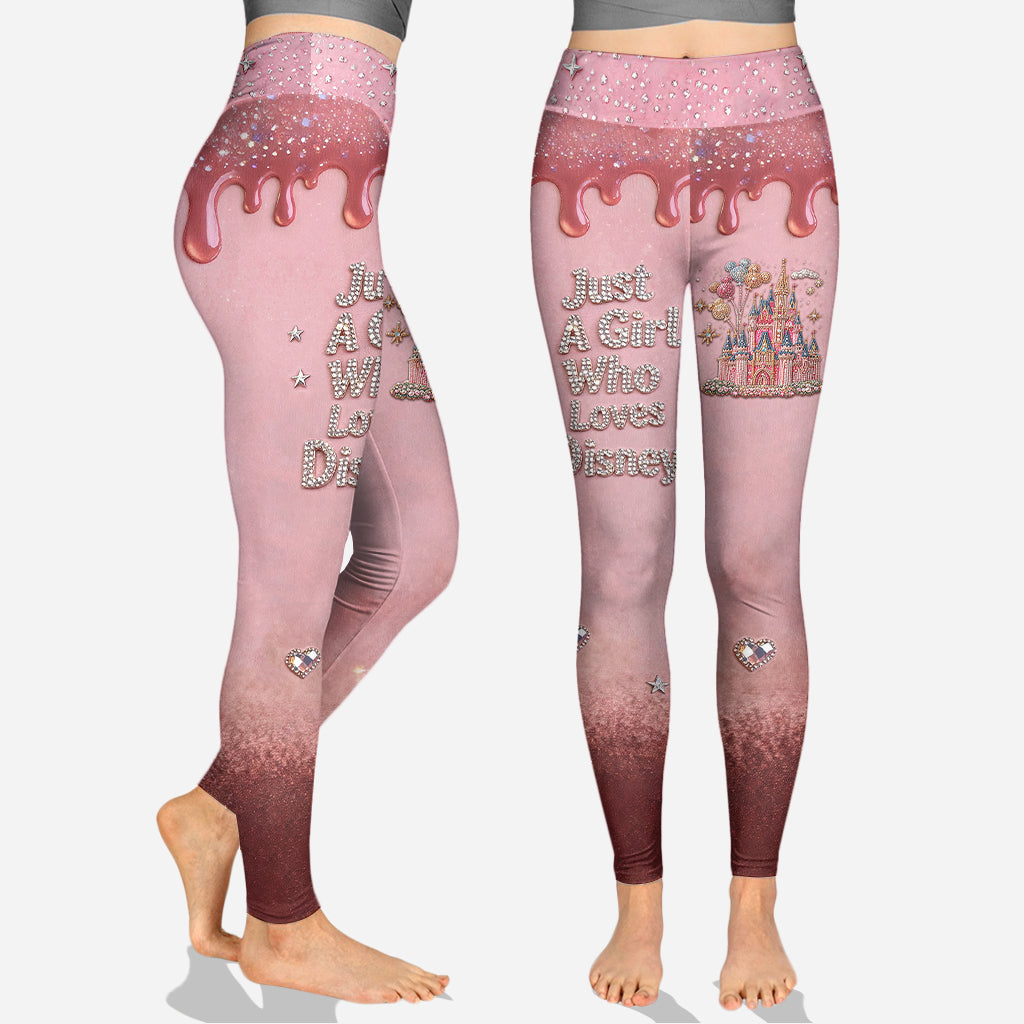 Just A Girl Who Loves Magic - Personalized Mouse Hoodie and Leggings