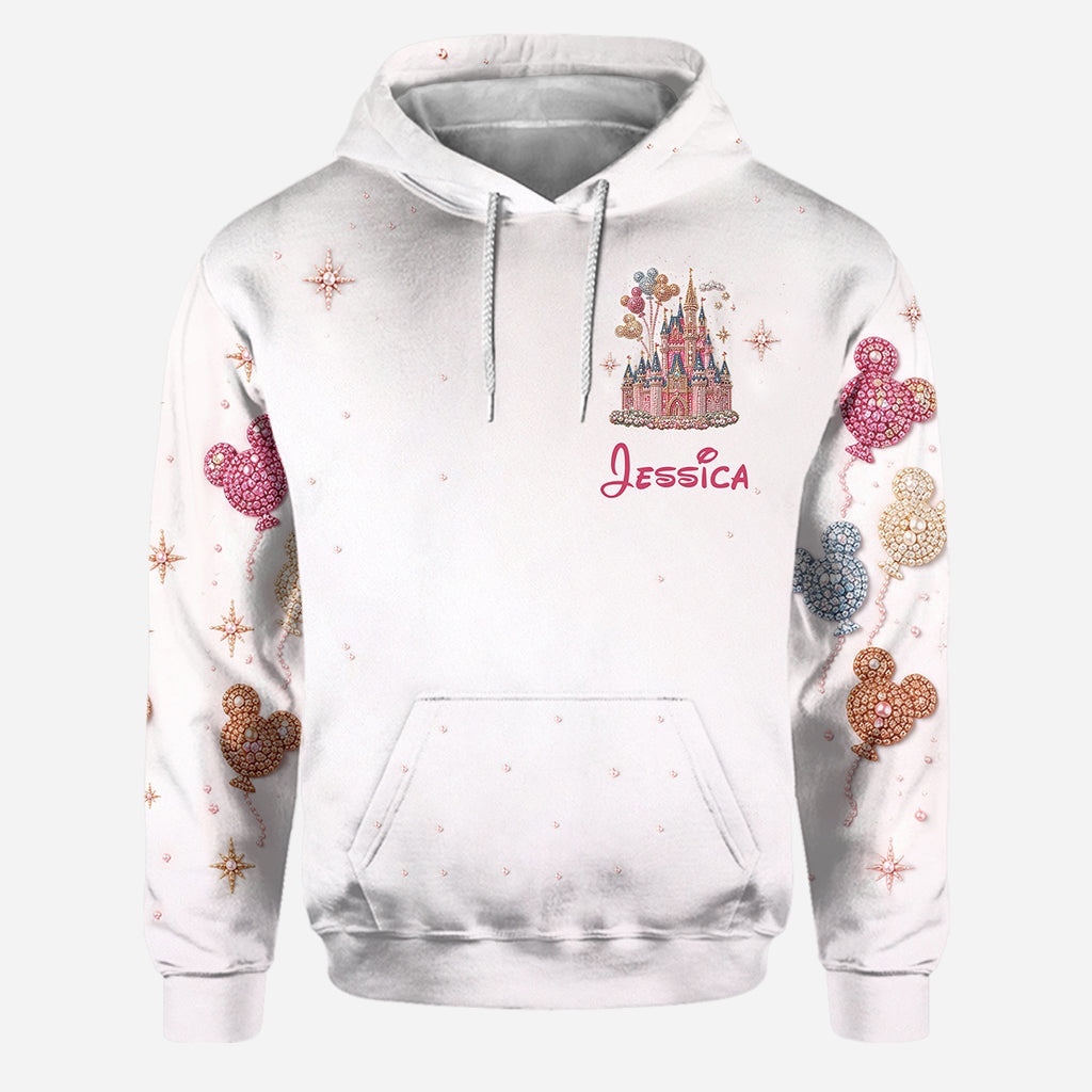 Just A Girl Who Loves Magic - Personalized Mouse Hoodie and Leggings