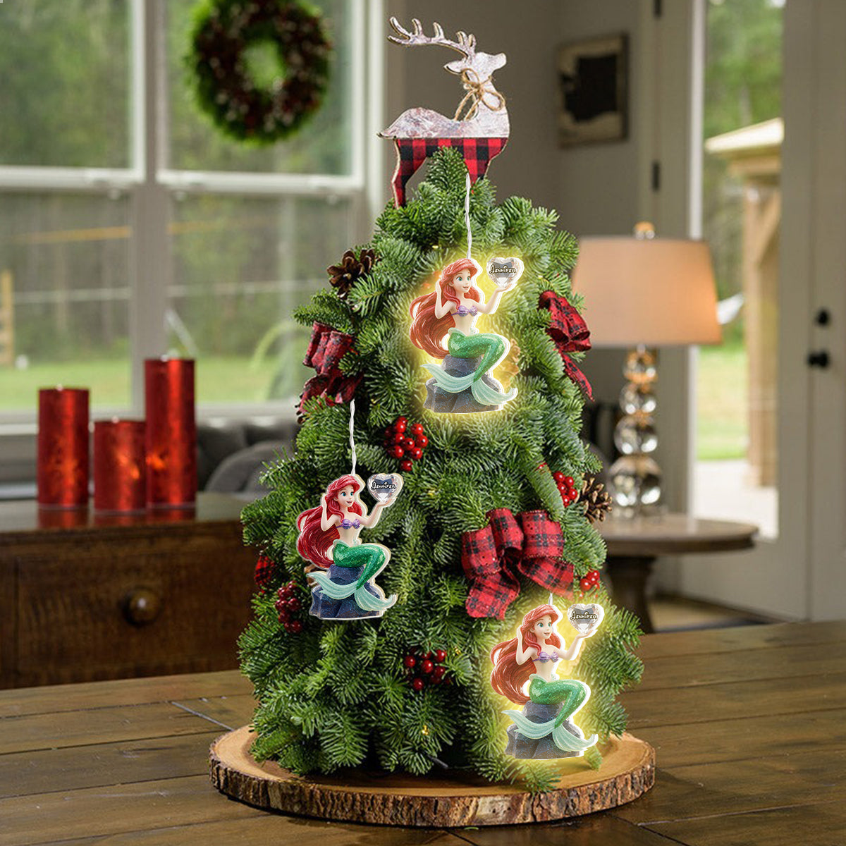 Magical Princess - Personalized Mouse LED Light Ornament