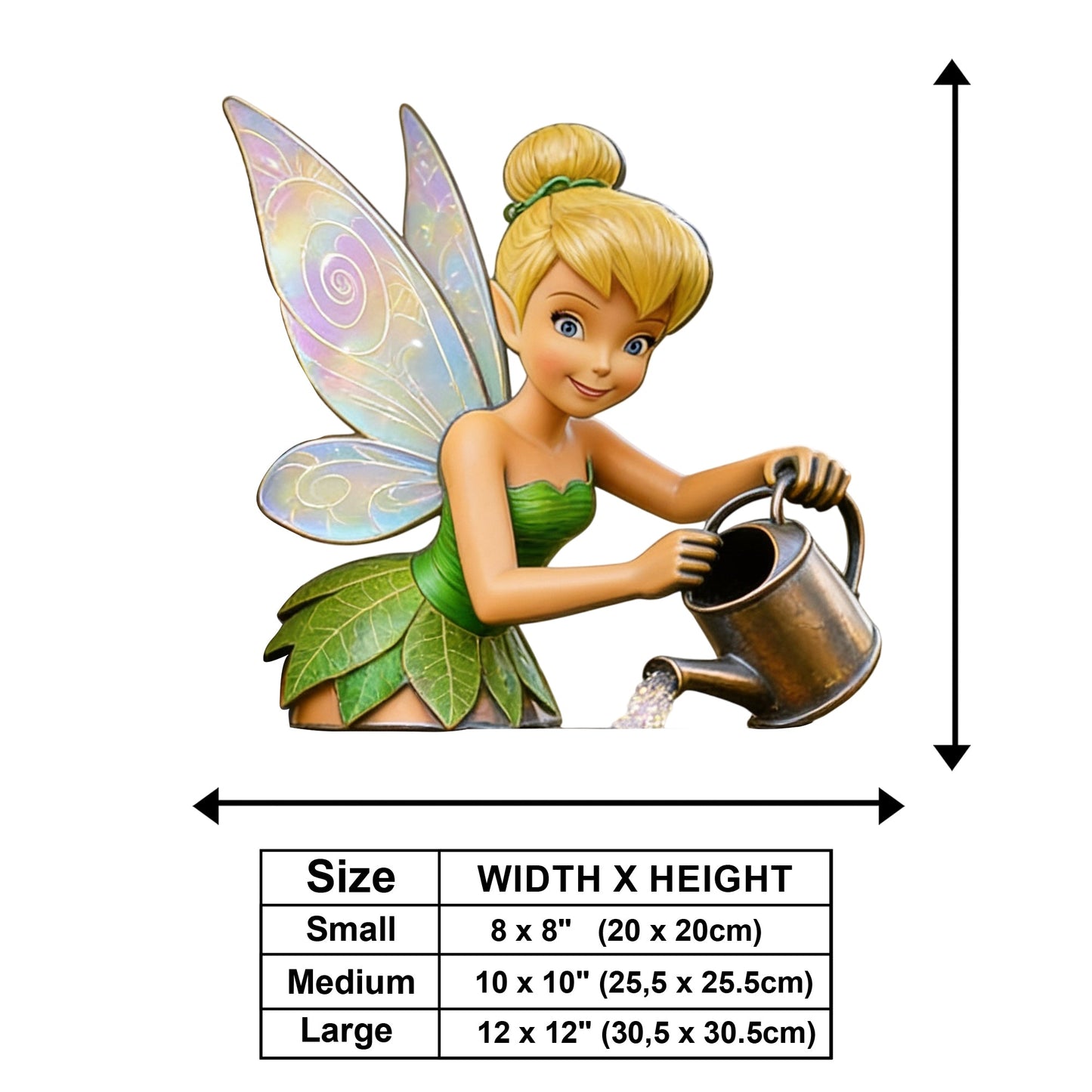 Fairy Garden - Personalized Flying Fairy Wooden Wall Mount Sign