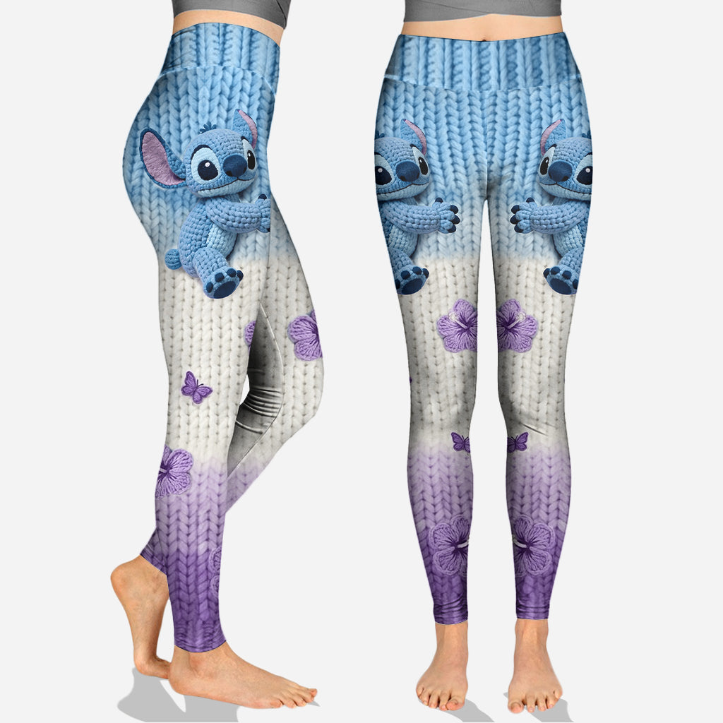 Blue Ohana - Personalized Ohana Hoodie and Leggings