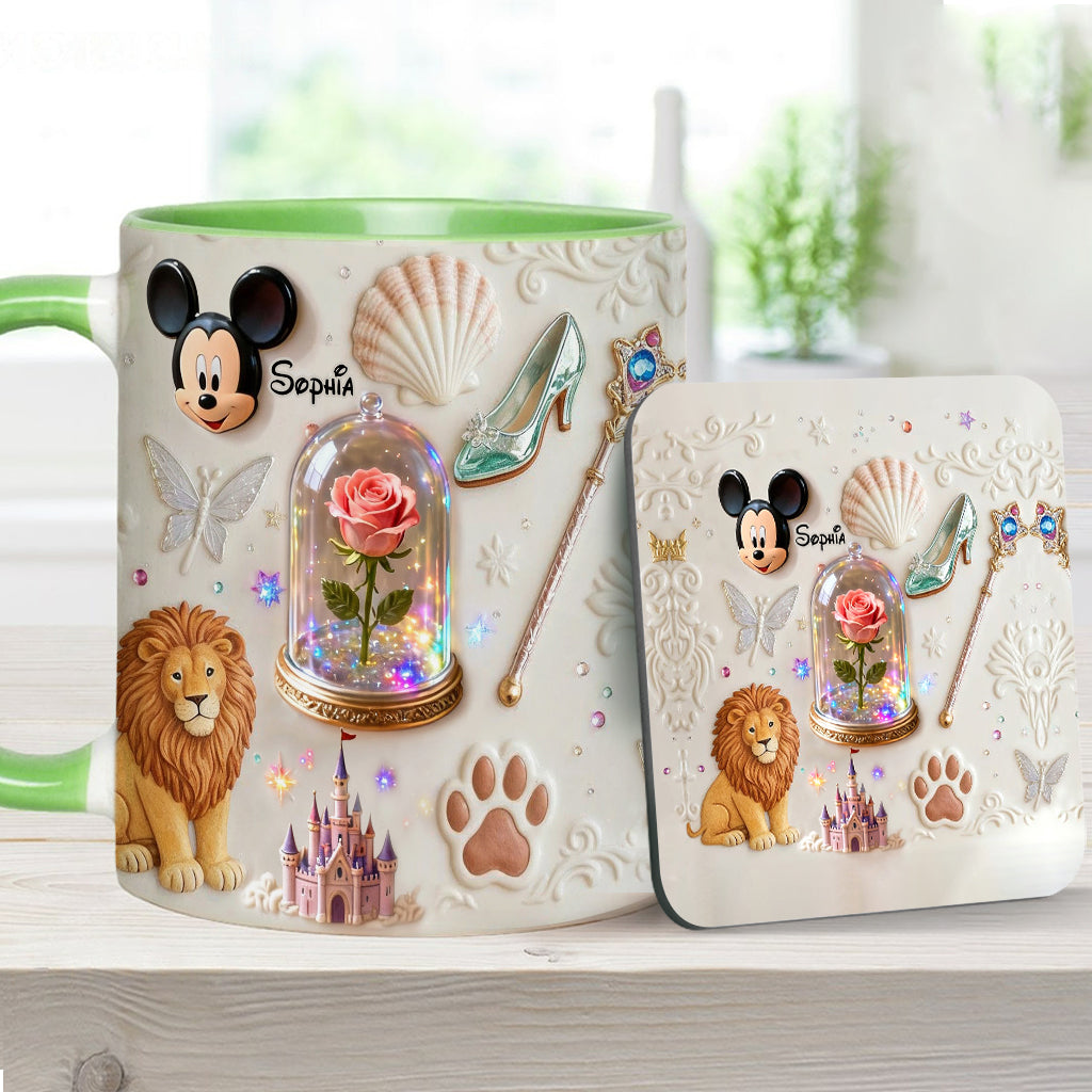 Magical Moments - Personalized Mouse Accent Mug & Coaster
