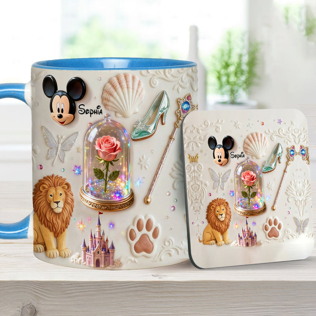 Magical Moments - Personalized Mouse Accent Mug & Coaster