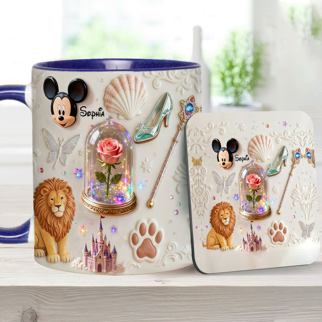 Magical Moments - Personalized Mouse Accent Mug & Coaster