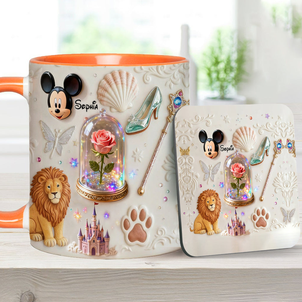 Magical Moments - Personalized Mouse Accent Mug & Coaster