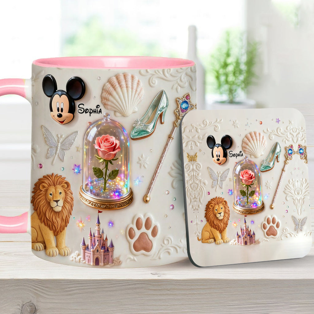 Magical Moments - Personalized Mouse Accent Mug & Coaster
