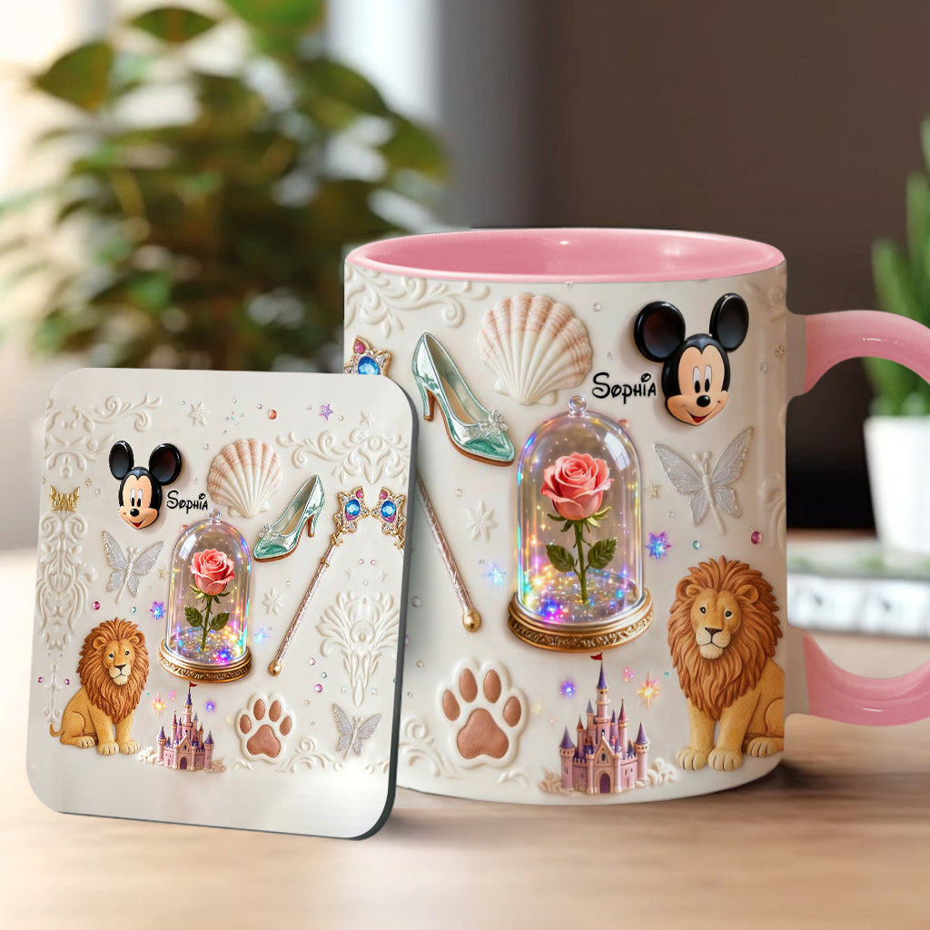 Magical Moments - Personalized Mouse Accent Mug & Coaster