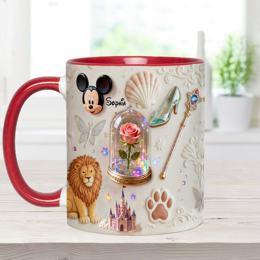 Magical Moments - Personalized Mouse Accent Mug & Coaster
