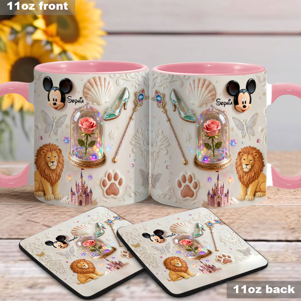 Magical Moments - Personalized Mouse Accent Mug & Coaster
