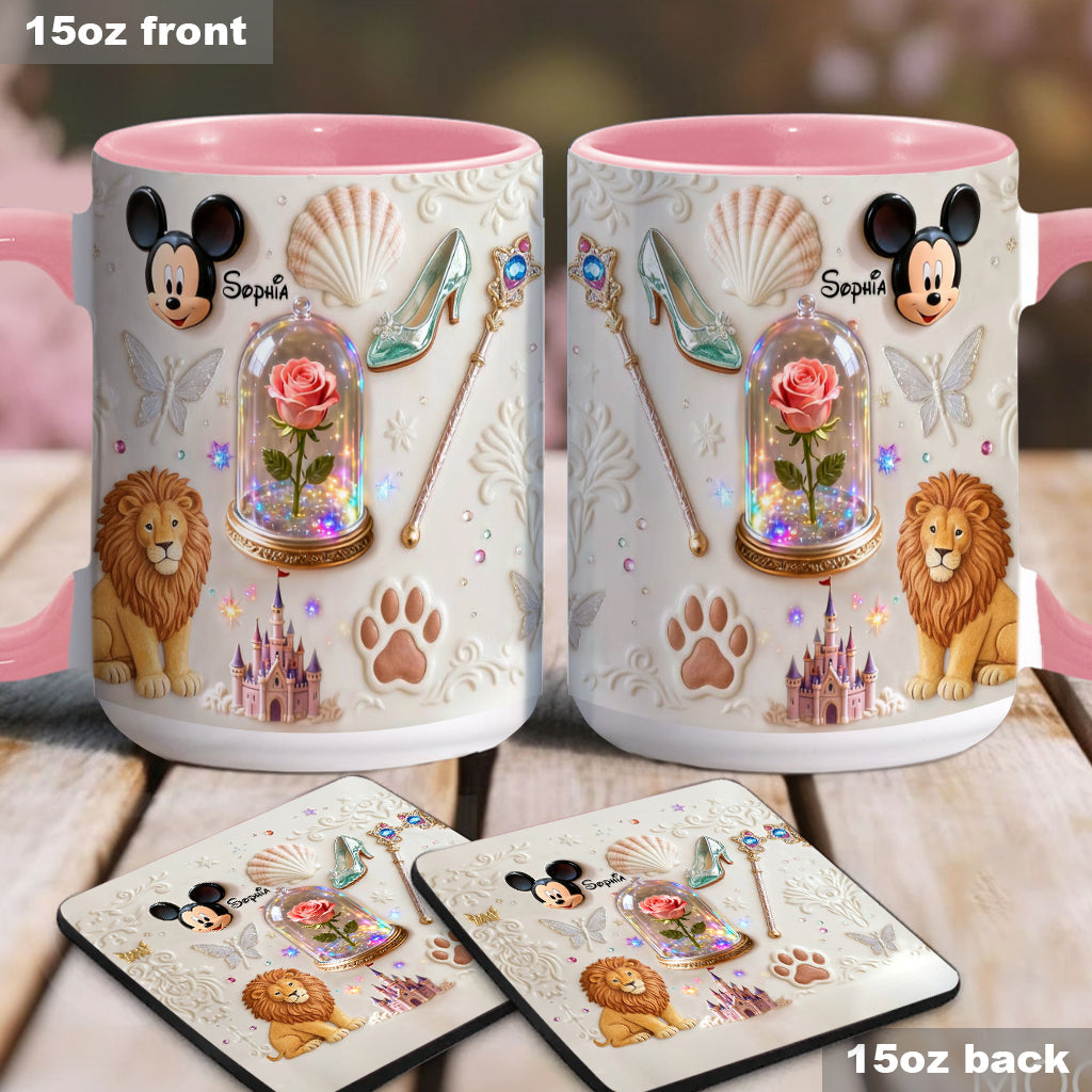 Magical Moments - Personalized Mouse Accent Mug & Coaster