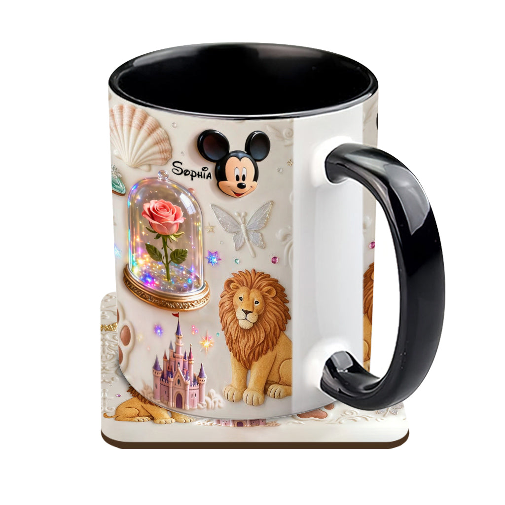 Magical Moments - Personalized Mouse Accent Mug & Coaster